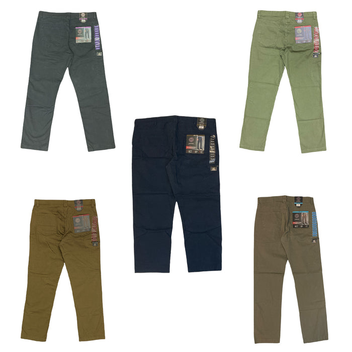 Weatherproof Men's Flex Waistband Stretch Dakota Utility Twill Pant ...