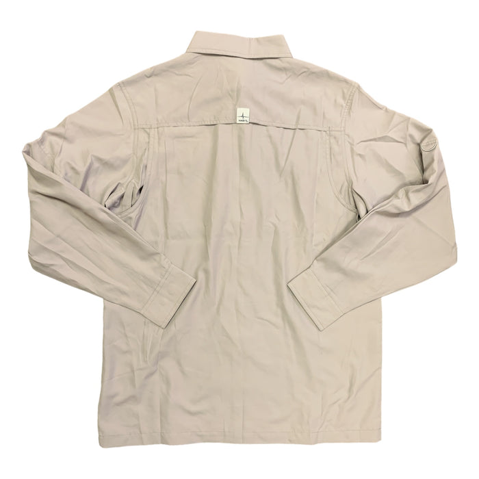 Habit Men's Long Sleeve Blue Springs 40+ UPF Quick Dry River Shirt