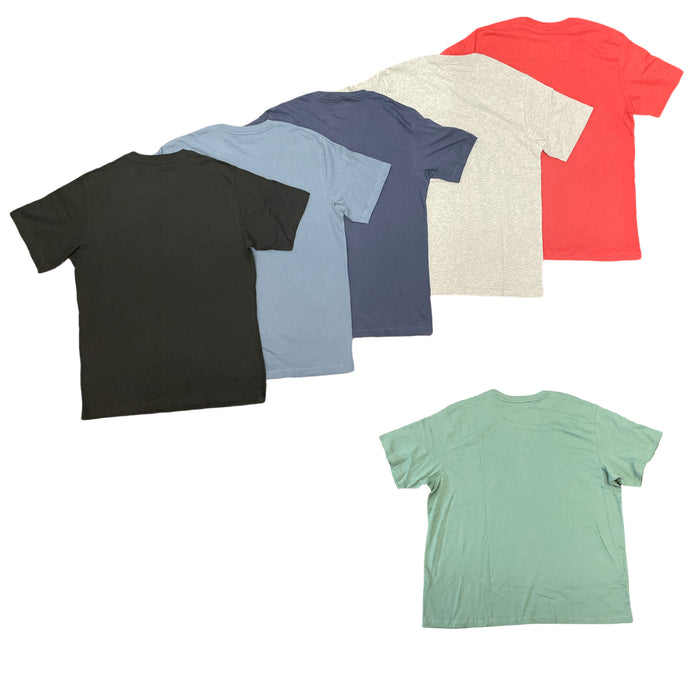 Eddie Bauer Men's Short Sleeve Cotton Crew Neck Classic Pocket Tee Shirt