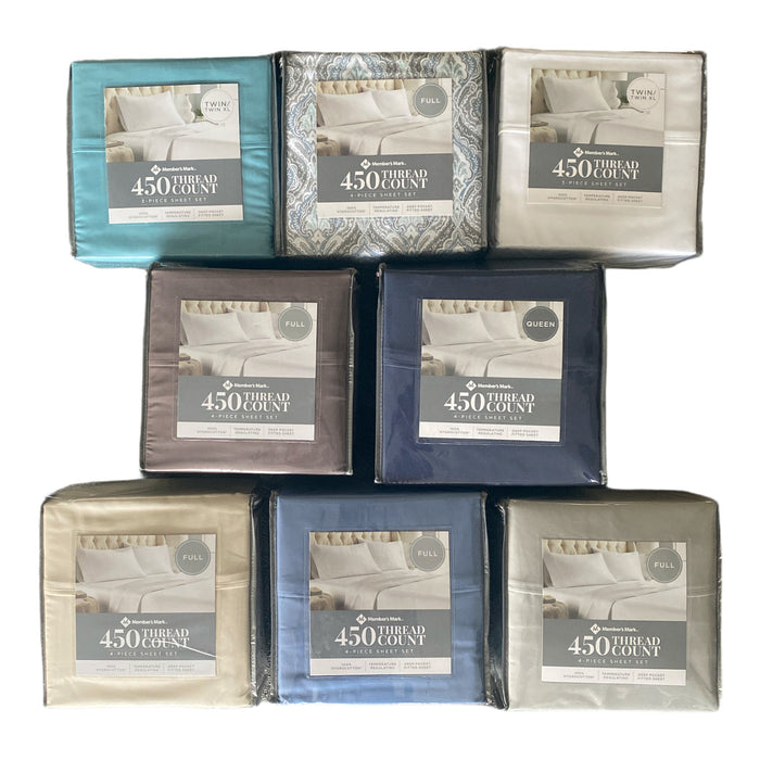 Members Mark 450 Thread Count Sheet Set
