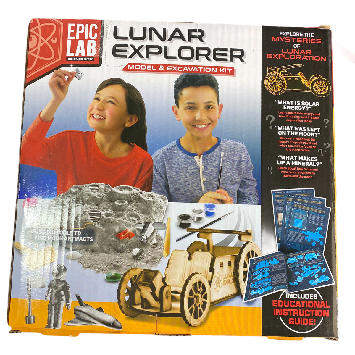 Epic Rover Lab Collection Epic Lab Lunar Explorer Dig Model & Excavation Kit STEAM – Ewirelessgear