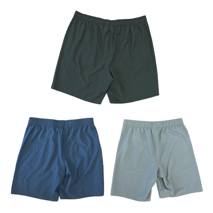 Member's Mark Men's Quick Dry Active Performance Stretch Shorts, Zip Pockets