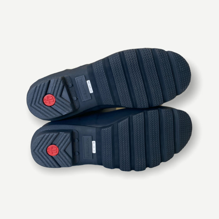 Hunter Women's Original Tall Waterproof Rain Boot, Navy, Size 8