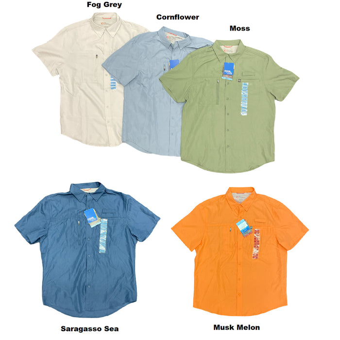 The American Outdoorsman Men's Indian River Fishing Shirt UPF 40 Quick Dry