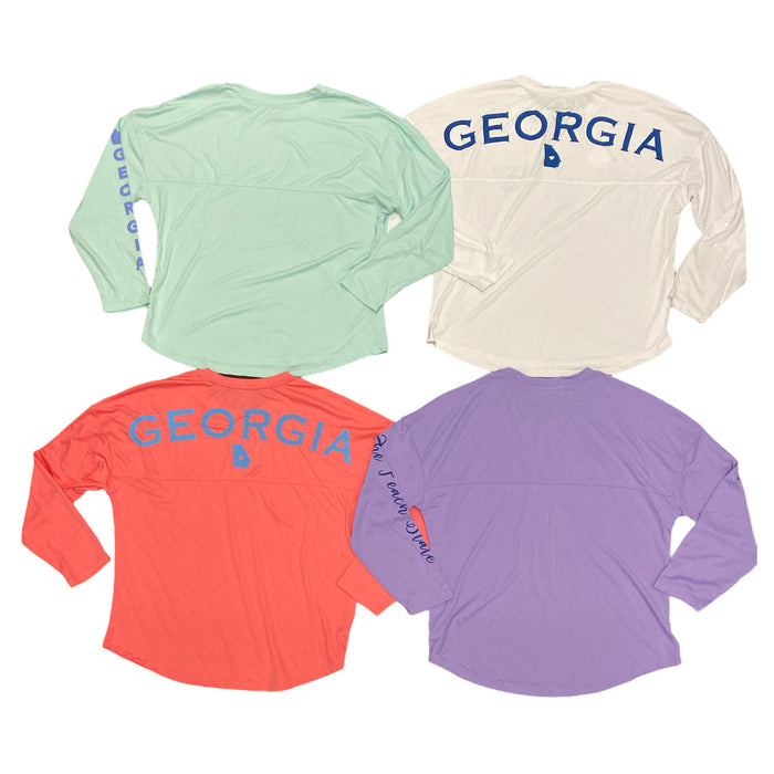 State of Mine Georgia Long Sleeve Women's Moisture Wicking UV Protect Shirt