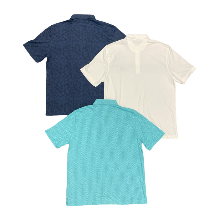 Cotton blend golf shirts online