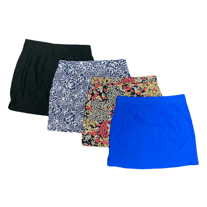 Rafaella Women's Supreme Stretch 4.5" Inseam Comfort Skort w/ Mesh Shorts