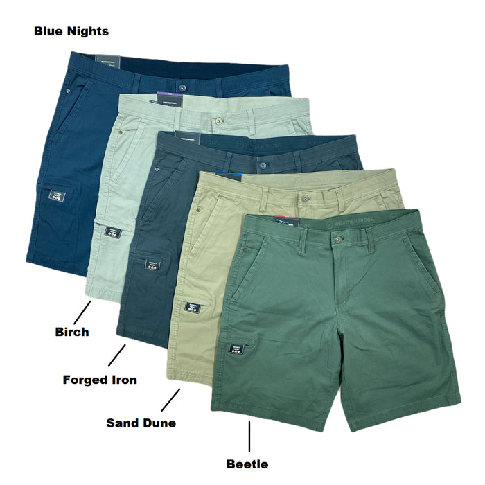 Weatherproof Men's Flex Waistband Utility Short w/ Cargo Pocket