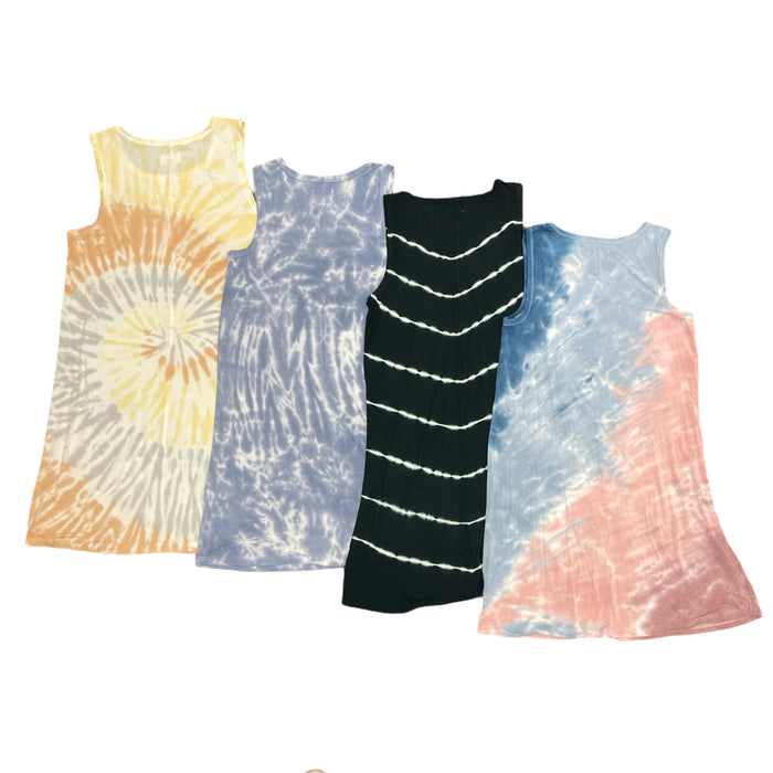 T&S by Thread & Supply Ladies Tie Dye Sleeveless Dress