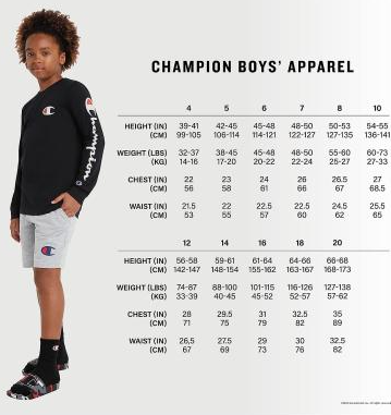 Champion Boy's Moisture Wicking UPF 30 Active Shorts, 2 Pack