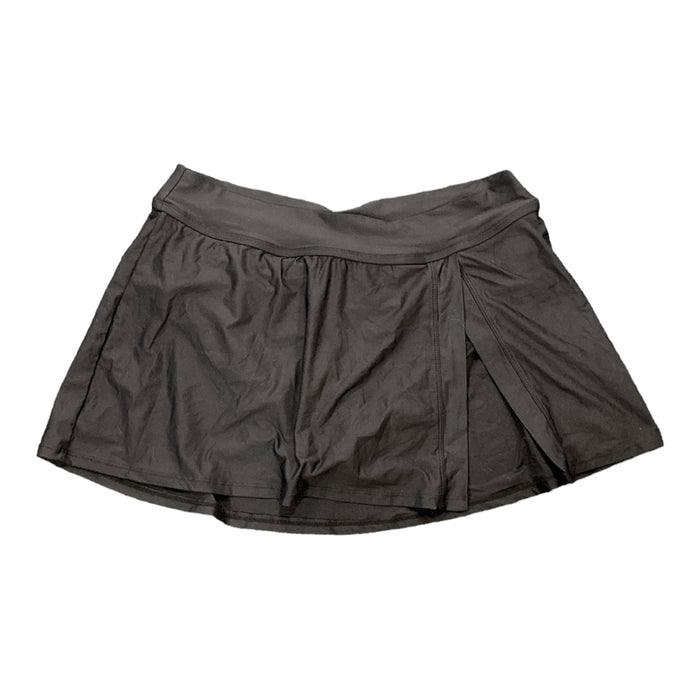 Anne Cole Limited Edition Ladies Banded Side Slit Skirted Swim Bottom