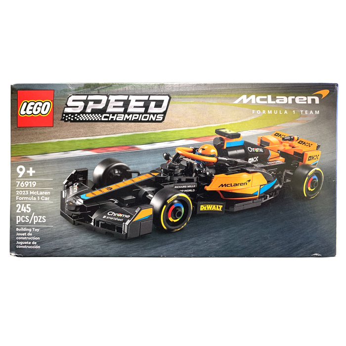 LEGO Speed Champions 2023 McLaren Formula 1 Car, 76919, 245 Piece Building Set