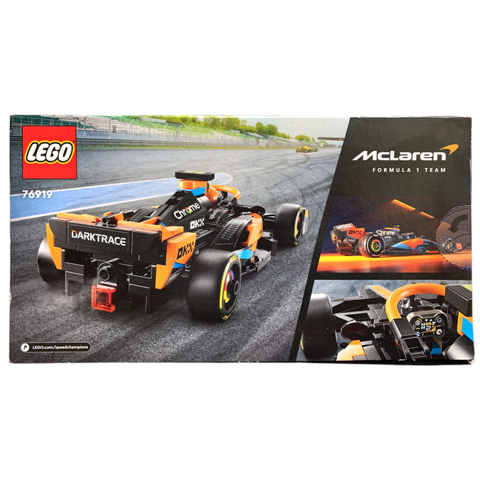 LEGO Speed Champions 2023 McLaren Formula 1 Car, 76919, 245 Piece Building Set