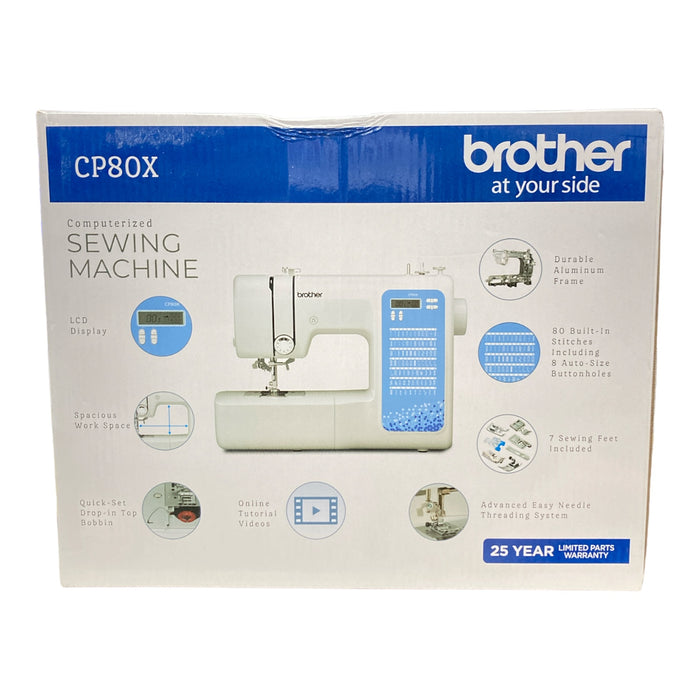 Brother CP80X Sewing Machine with Quilt Design Software Bundle