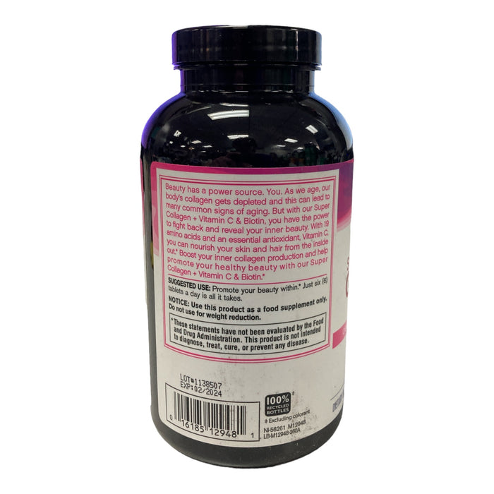 Super Collagen Super Collagen + C Supplement Tablet (360Count)