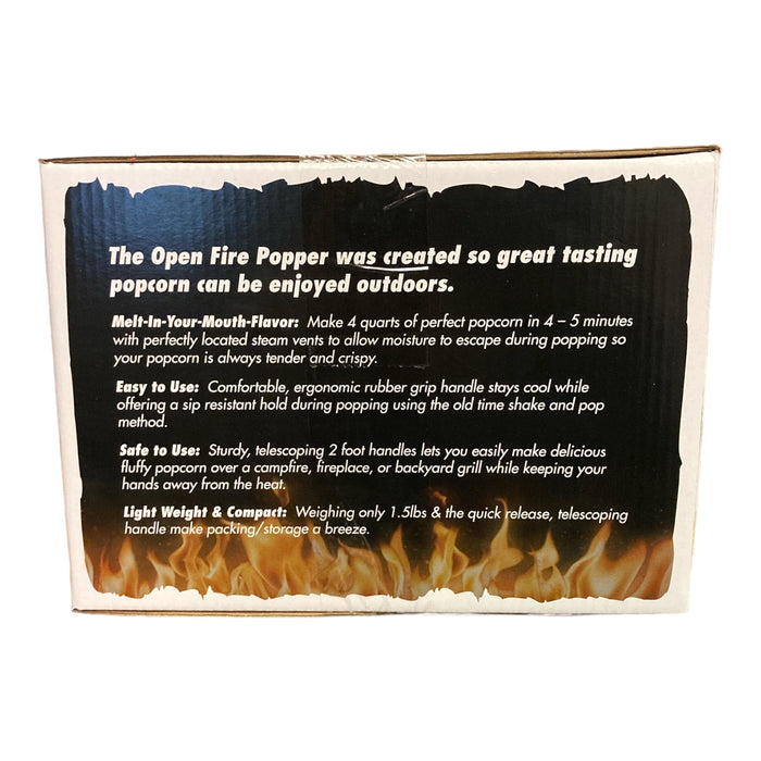 Wabash Valley Farms Open-Fire Outdoor Popcorn Popper