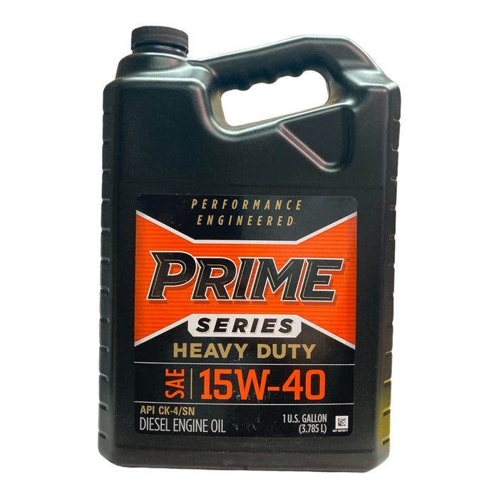 Prime Series Heavy Duty Diesel Engine Oil SAE 15W-40 (1 Gallon, 3 Pack)