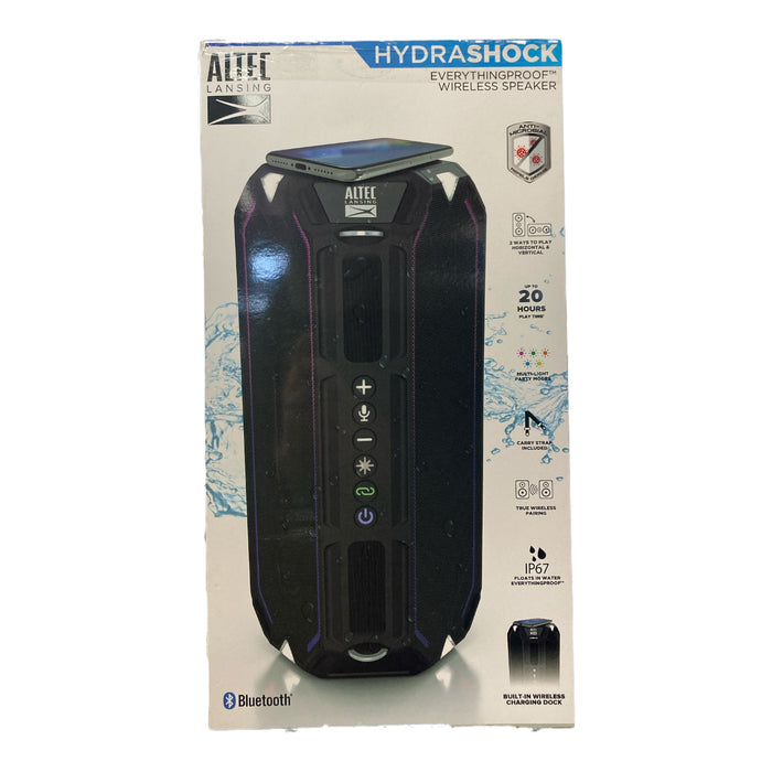 Altec Lansing HydraShock Everything Proof Portable Speaker - Black