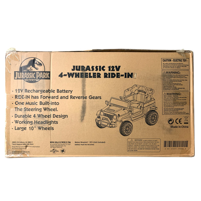 Licensed 12-Volt Battery Powered 4-Wheeler Ride In, Ages 3+, 66lb. Max Weight
