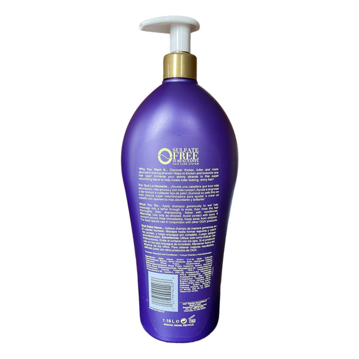 OGX Thick & Full + Biotin & Collagen Shampoo, 40 fl. oz.