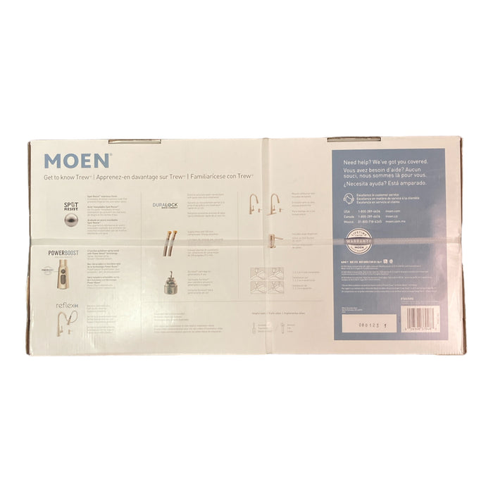 Moen Trew Spot Resist Stainless Single Handle Pulldown Kitchen Faucet