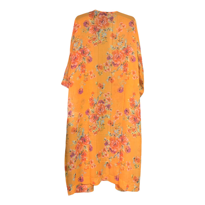 Jessica Simpson Womens Floral Kimono, Lightweight Chiffon Fabric