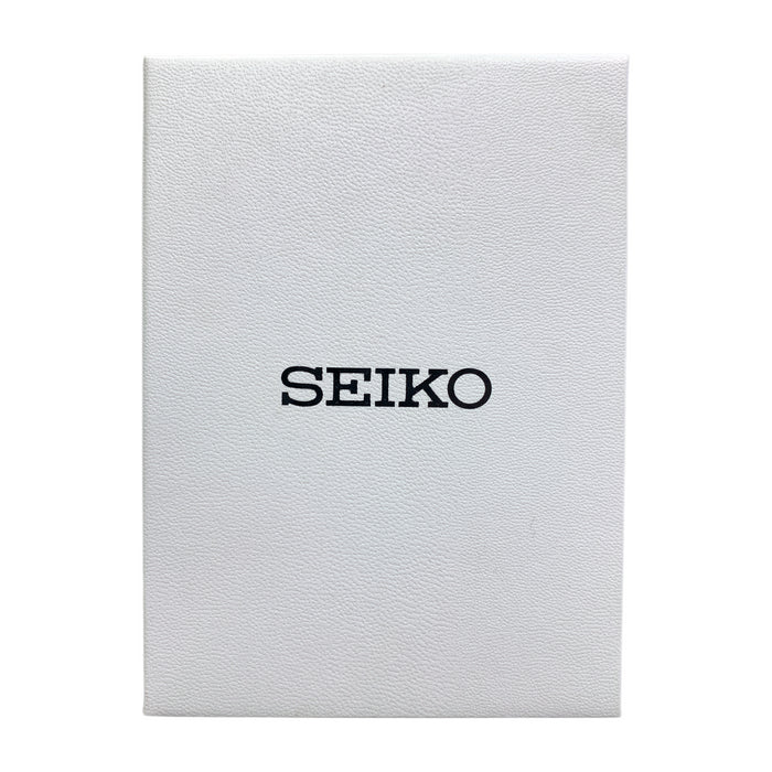 Seiko Men's Essentials Collection Quartz Chronograph Watch/Silicone Strap SSB347