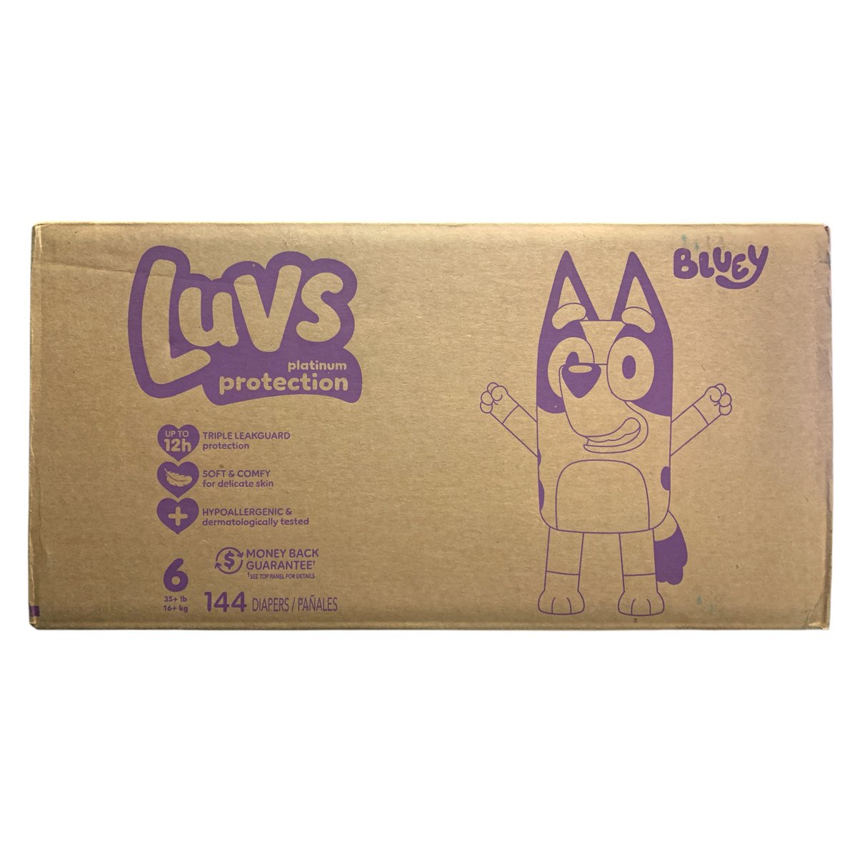 Luvs Pro Level Leak Protection Diapers, Size 6 (35+ lbs.), 144ct ...