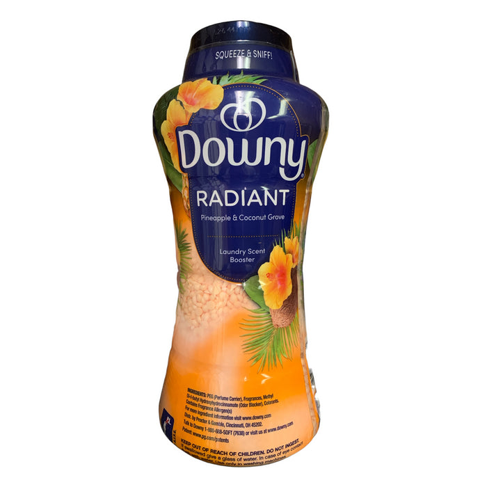Downy Infusions Radiant Laundry Scent Booster, Pineapple & Coconut Grove, 28.3oz