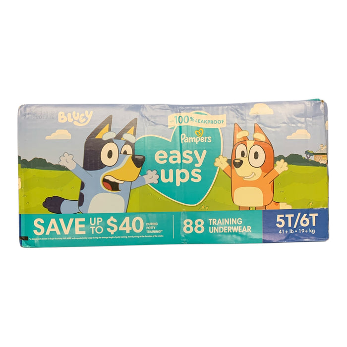 Pampers Easy Ups Leakproof Training Underwear, 4T/5T (37+lbs.), 88ct