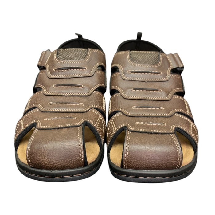 Dockers Men's Seaboard Casual Fisherman Sandal – Memory Foam Comfort