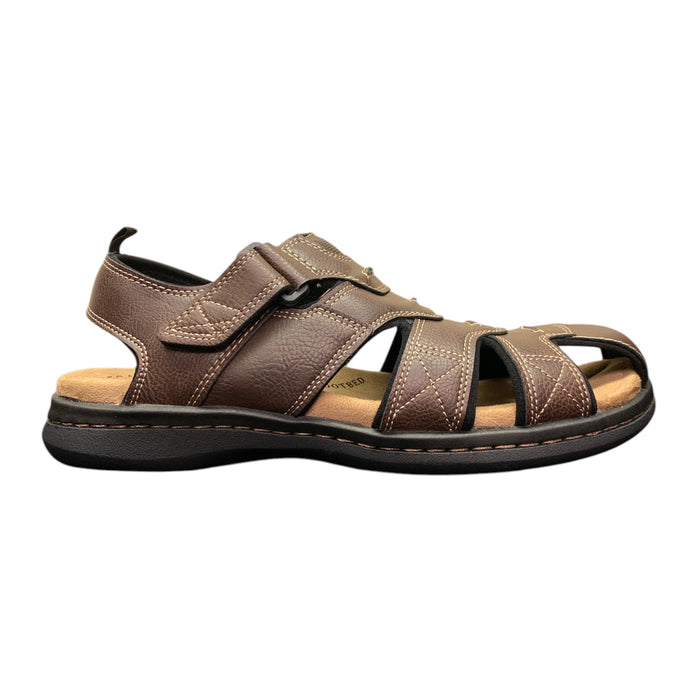 Dockers Men's Seaboard Casual Fisherman Sandal – Memory Foam Comfort