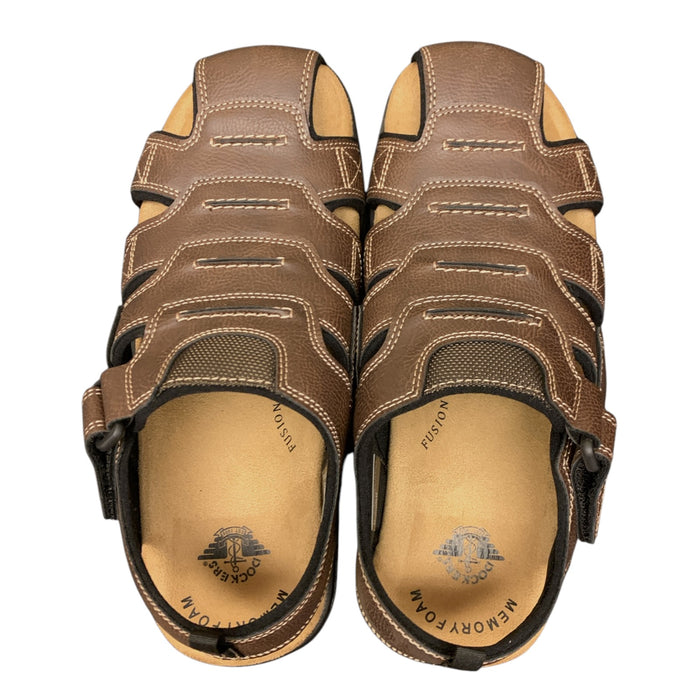 Dockers Men's Seaboard Casual Fisherman Sandal – Memory Foam Comfort