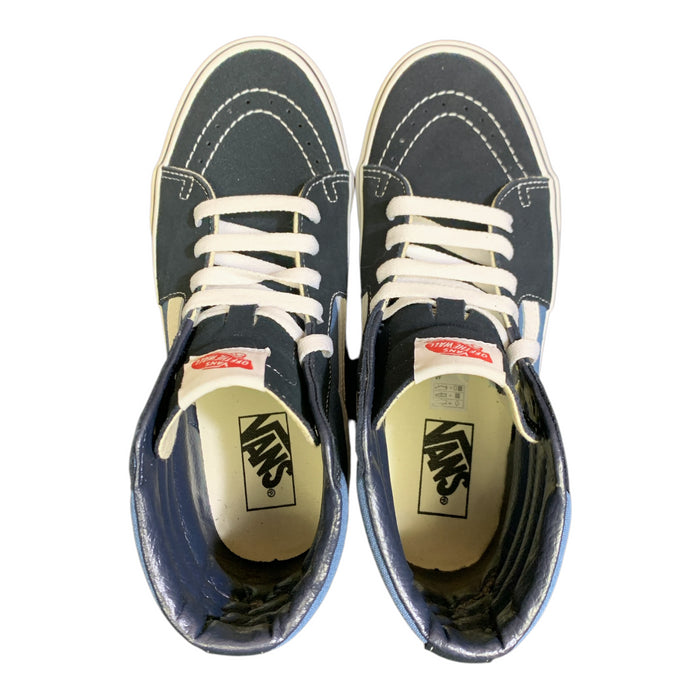 Vans Original Sk8-Hi Unisex High-Top Sneaker, Suede and Canvas Lace-Up