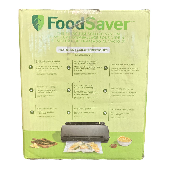 FoodSaver Multi-Use Food Preservation System with Built-in Handheld Sealer