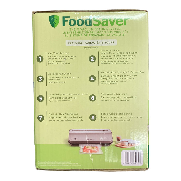 FoodSaver Preserve Vacuum Sealer, Special Value 14-Piece Starter Kit