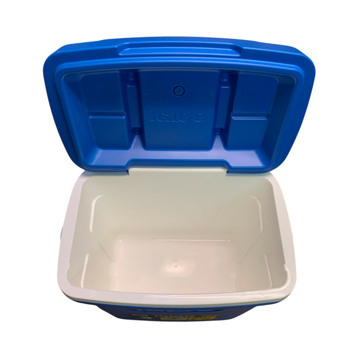 Igloo ECOCOOL Latitude 30 Qt. Cooler with Bail Handle & Cup Holders, 41 Can