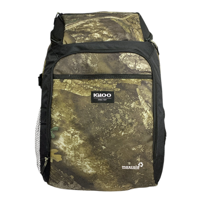 Igloo Gizmo Backpack MaxCold 30-Can Capacity Cooler Bag (Realtree APX)