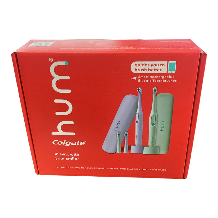 hum by Colgate Electric Toothbrush with Travel Case (2 pk.)