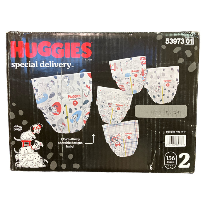 Huggies Special Delivery Hypoallergenic Baby Diapers Size 2 -156 ct. 12 -18 lb.