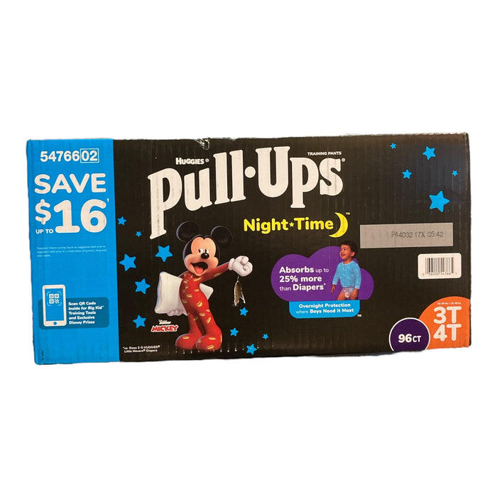 Pull-Ups Nighttime Potty Training Pants for Boys 3T-4T - 96 ct. (32 - 40 lbs.)