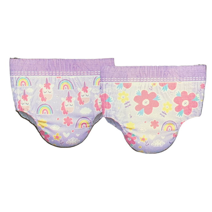 Ninjamas Leakproof Nighttime Underwear for Girls, S/M (38-70lbs), 44 ct