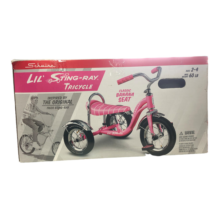 Schwinn Lil Sting-Ray Tricycle with Easy Assembly - Pink