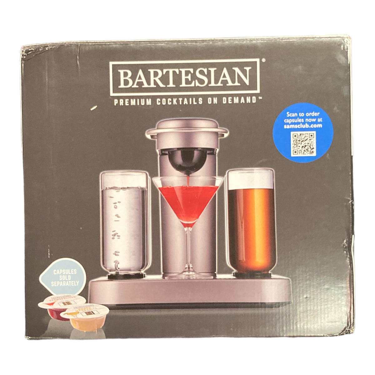 Bartesian Premium Cocktails On Demand with 5 Premium Glass Bottles ...