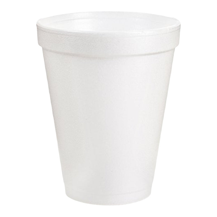 Dart Container Corp. 8J8 Foam Cups, 8 oz., White (Pack of 1000)