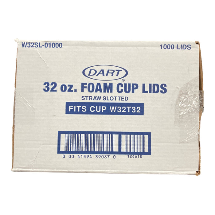 Dart Cold Cup Translucent Plastic Lids, Fits 32 oz. Foam Cups (1000 ct.)