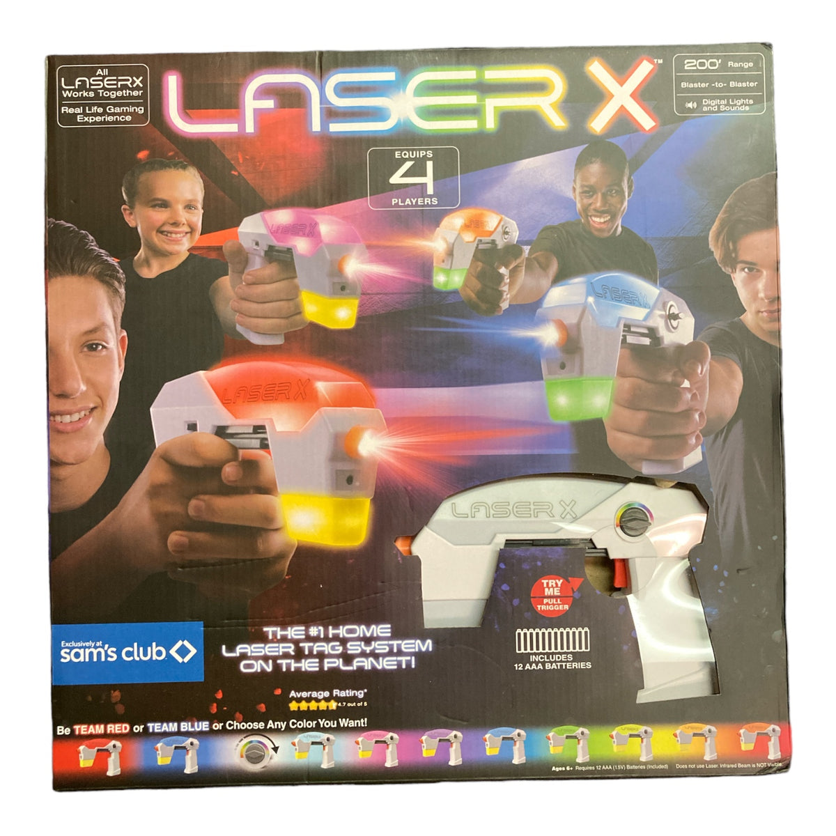 Laser X Micro Blasters 4 Players — Ewirelessgear