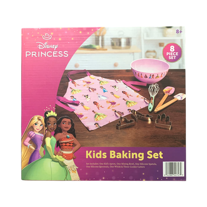 Best Brands 8-Piece Disney 100th Anniversary Princess Themed Kids Baking Set