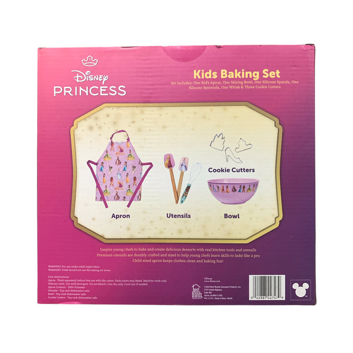 Best Brands 8-Piece Disney 100th Anniversary Princess Themed Kids Baking Set