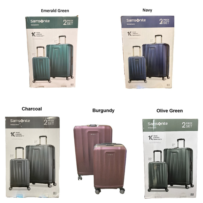 Samsonite Ridgeway Hardside 2-Piece Spinner Luggage Set